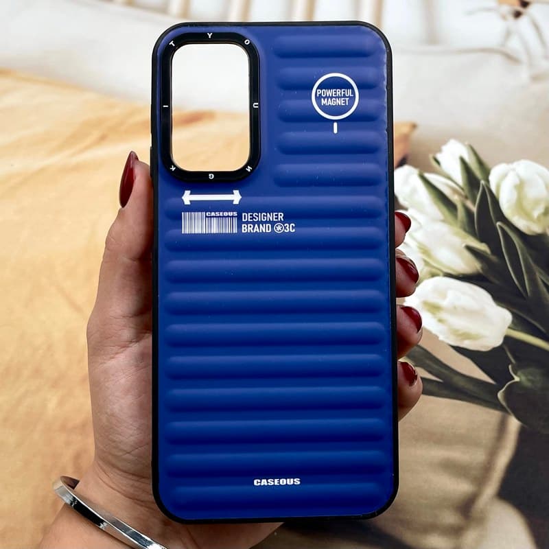 قاب گوشی Galaxy A15 سامسونگ Core Lines طرح یانگ کیت ضد ضربه محافظ لنز برجسته سرمه ای کد 511696