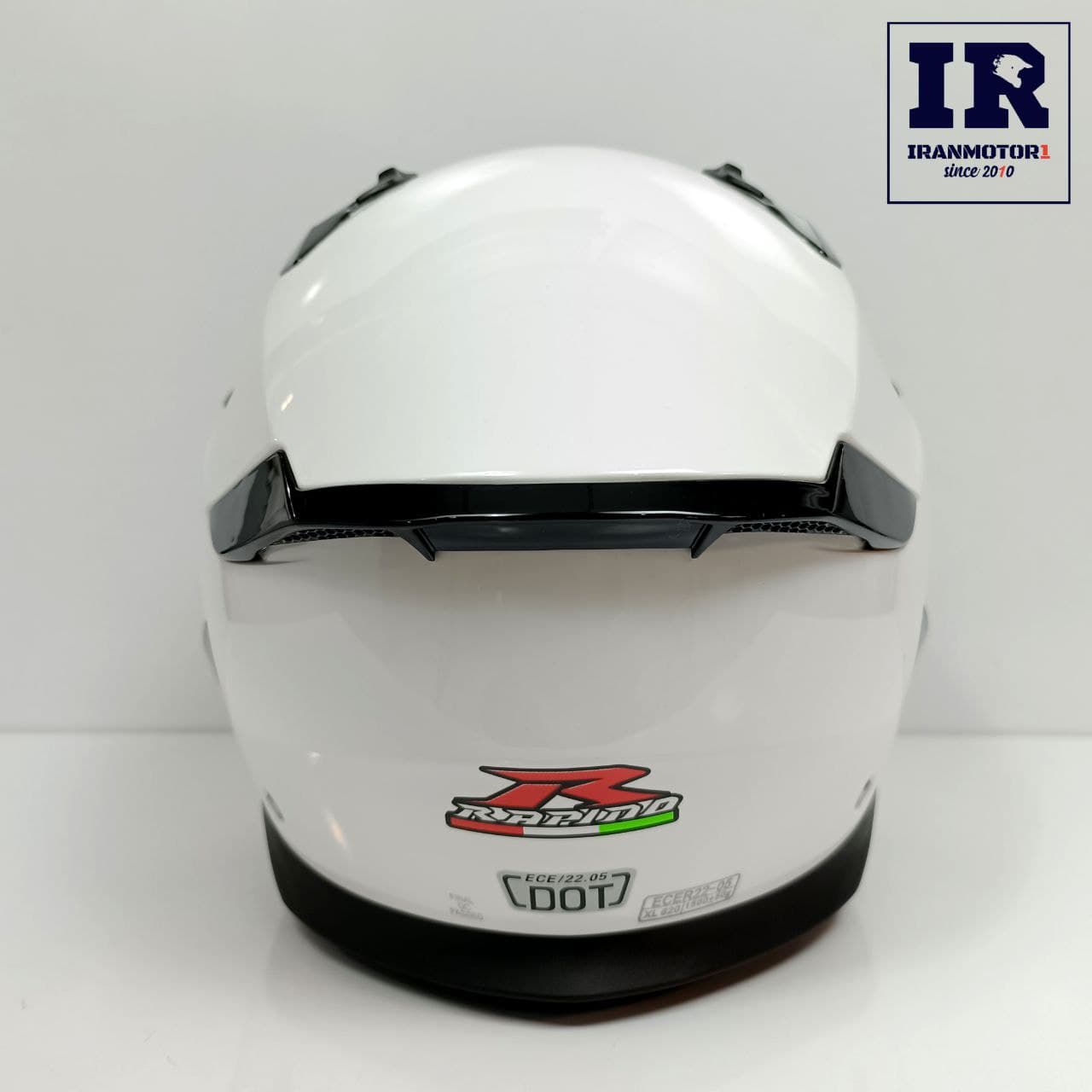 کلاه کاسکت فک جدا شونده راپیدو RAPIDO کد 890 – سفید — تصویر ۳