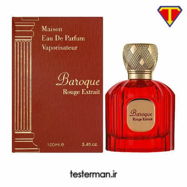 ادکلن الحمبرا باروک رژ اکستریت قرمز مشابه باکارات رژ 540 Alhambra Baroque Rouge Extrait