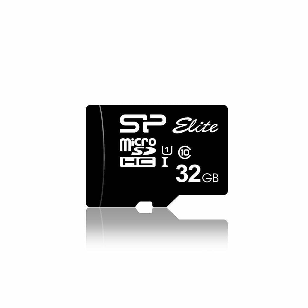 مموری کارت 32 گیگابایت microSDHC سیلیکون پاور کلاس 10 مدل Elite بدون آداپتور