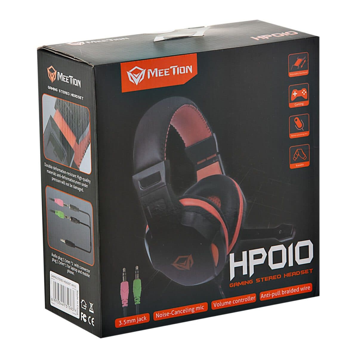 هدست سیم دار گیمینگ MeeTion HP010 — تصویر ۵