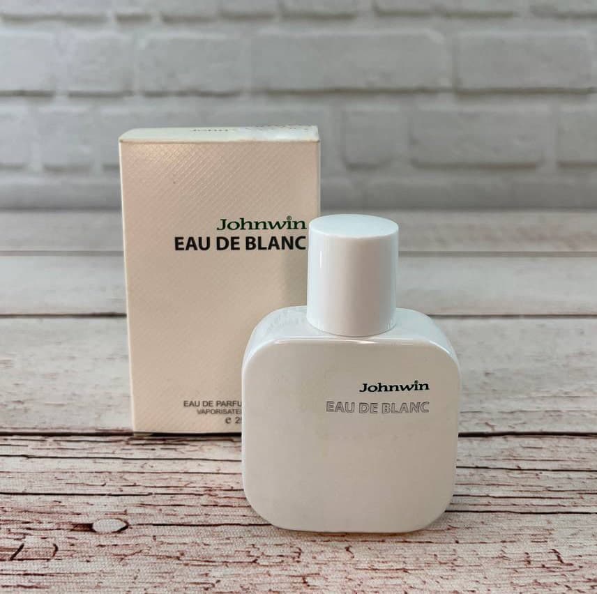 ادکلن مردانه eau de blanc حجم 25 میلی لیتر