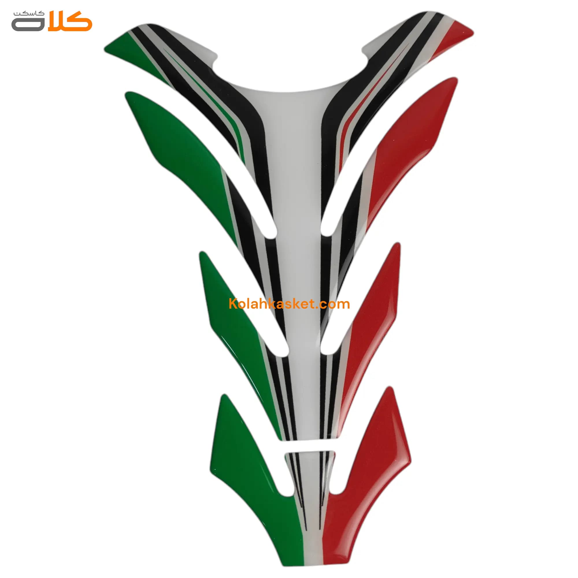 بر چسب باک موتور سیکلت مدل بیرق ایتالیا ATL09