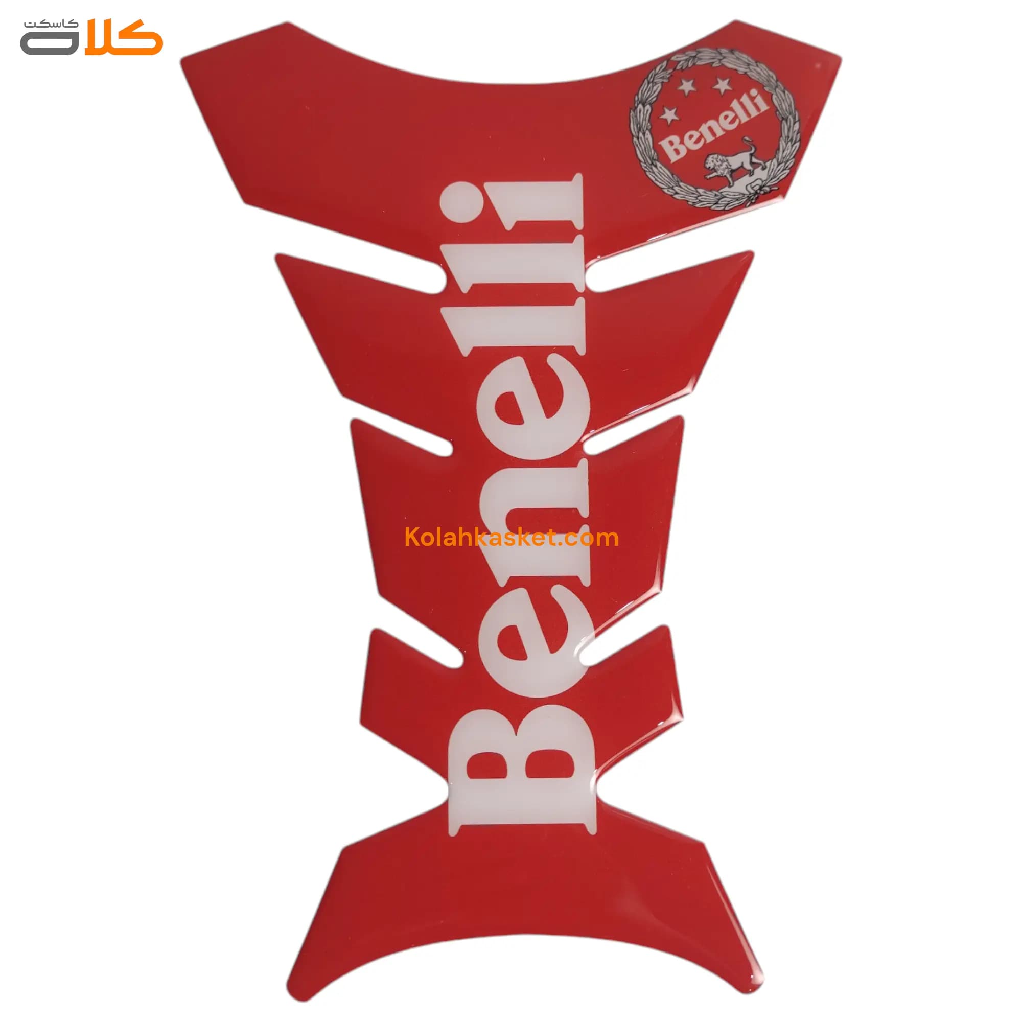بر چسب باک موتور سیکلت بنلی رنگ قرمز مدل RED01