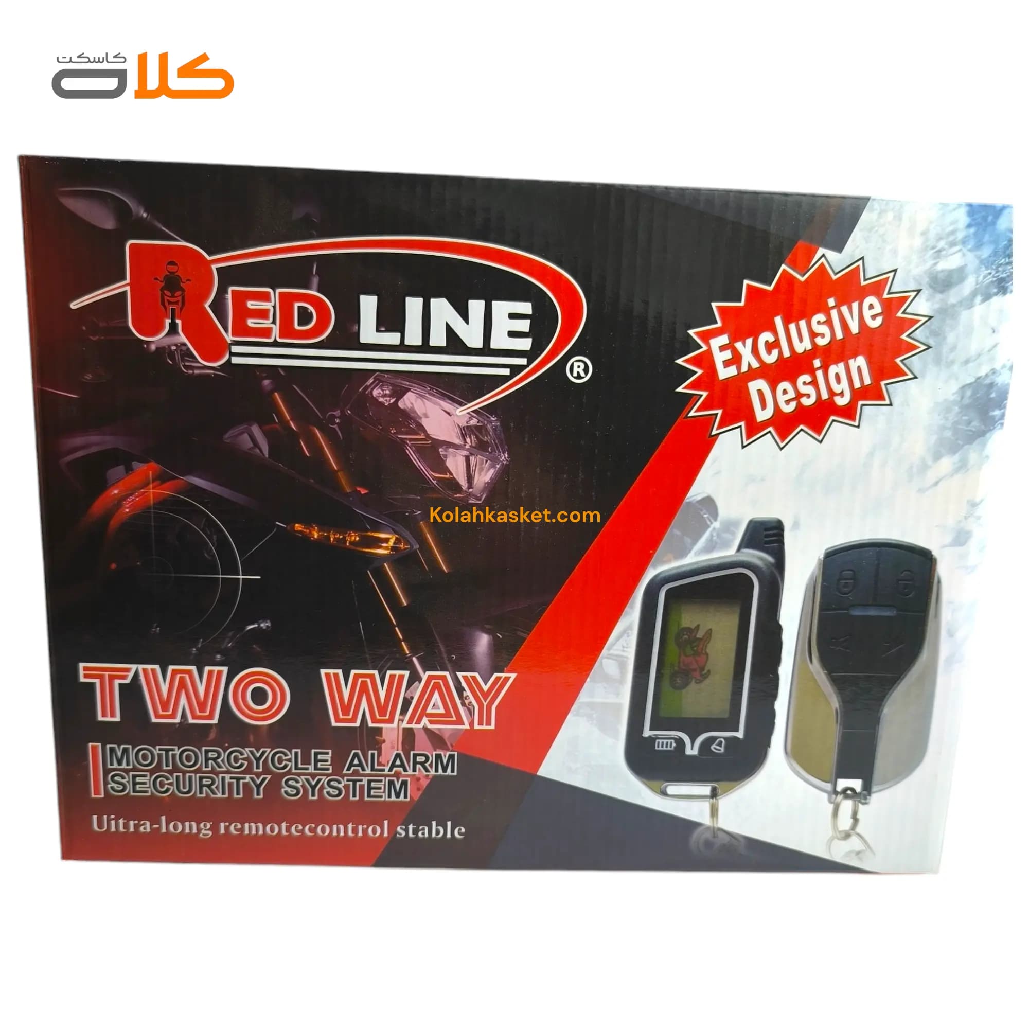 دزدگیر موتور سیکلت ردلاین ریموت تصوری مدل RE 740 — تصویر ۲