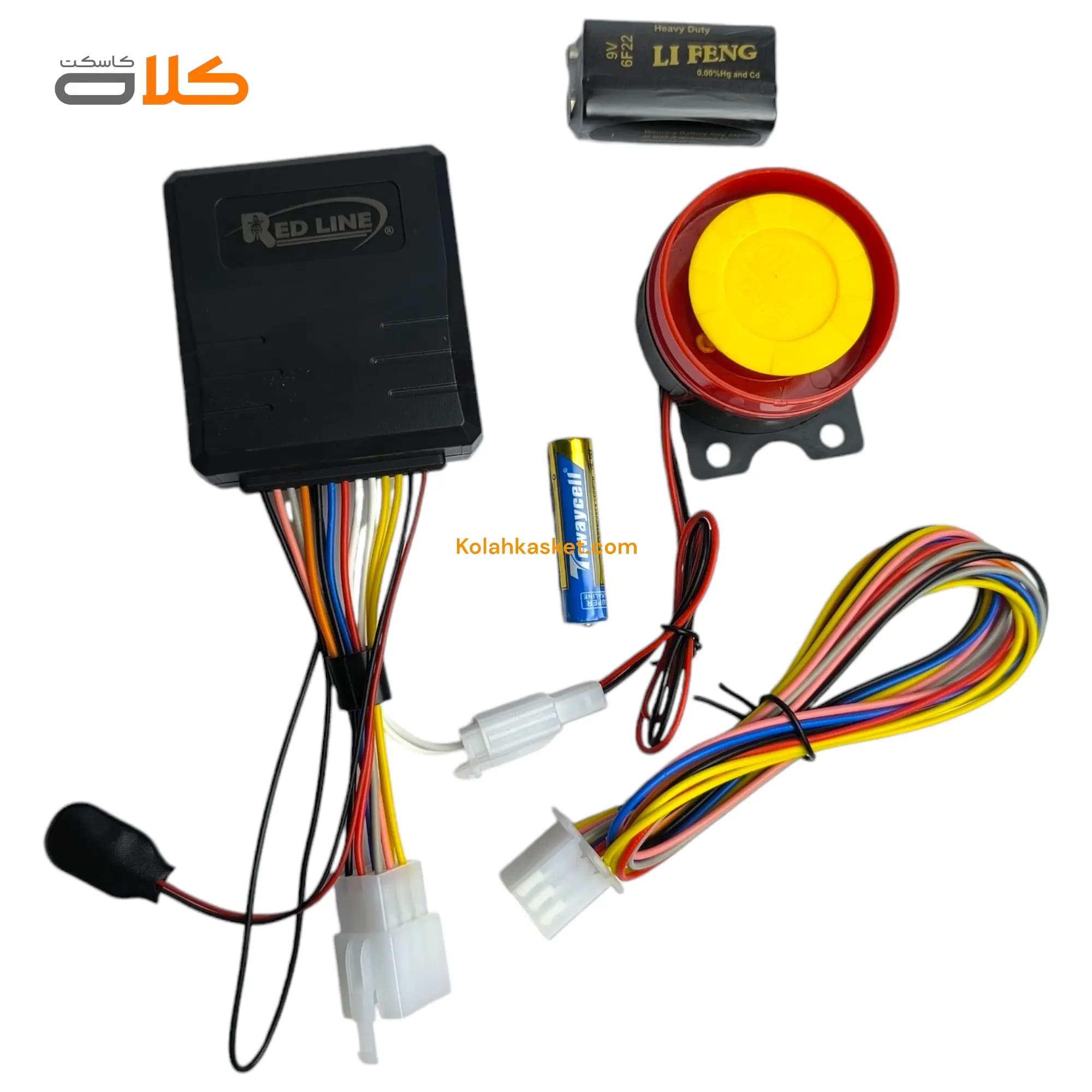 دزدگیر موتور سیکلت ردلاین ریموت تصوری مدل RE 740 — تصویر ۴