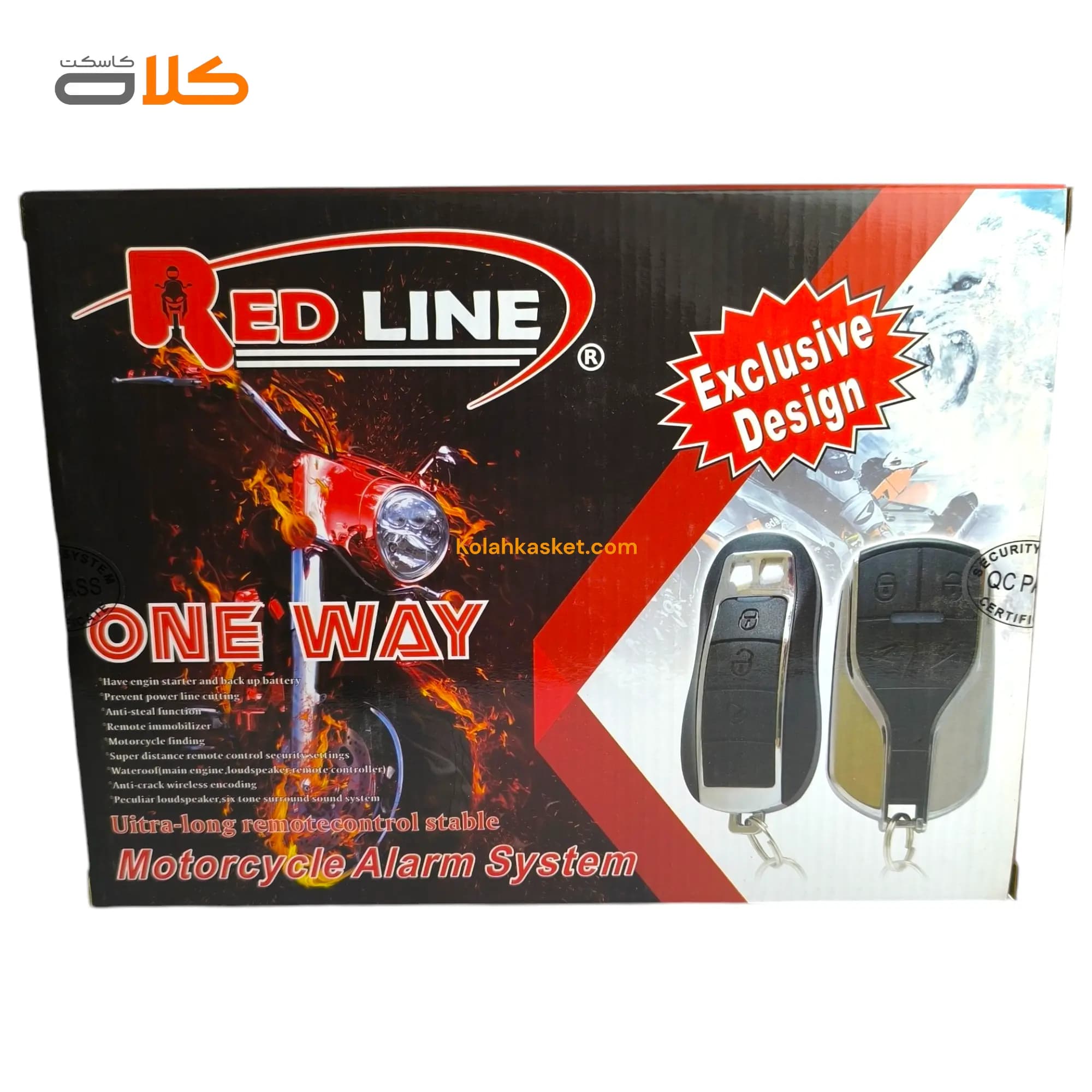 دزدگیر موتور سیکلت ردلاین مدل RE 735