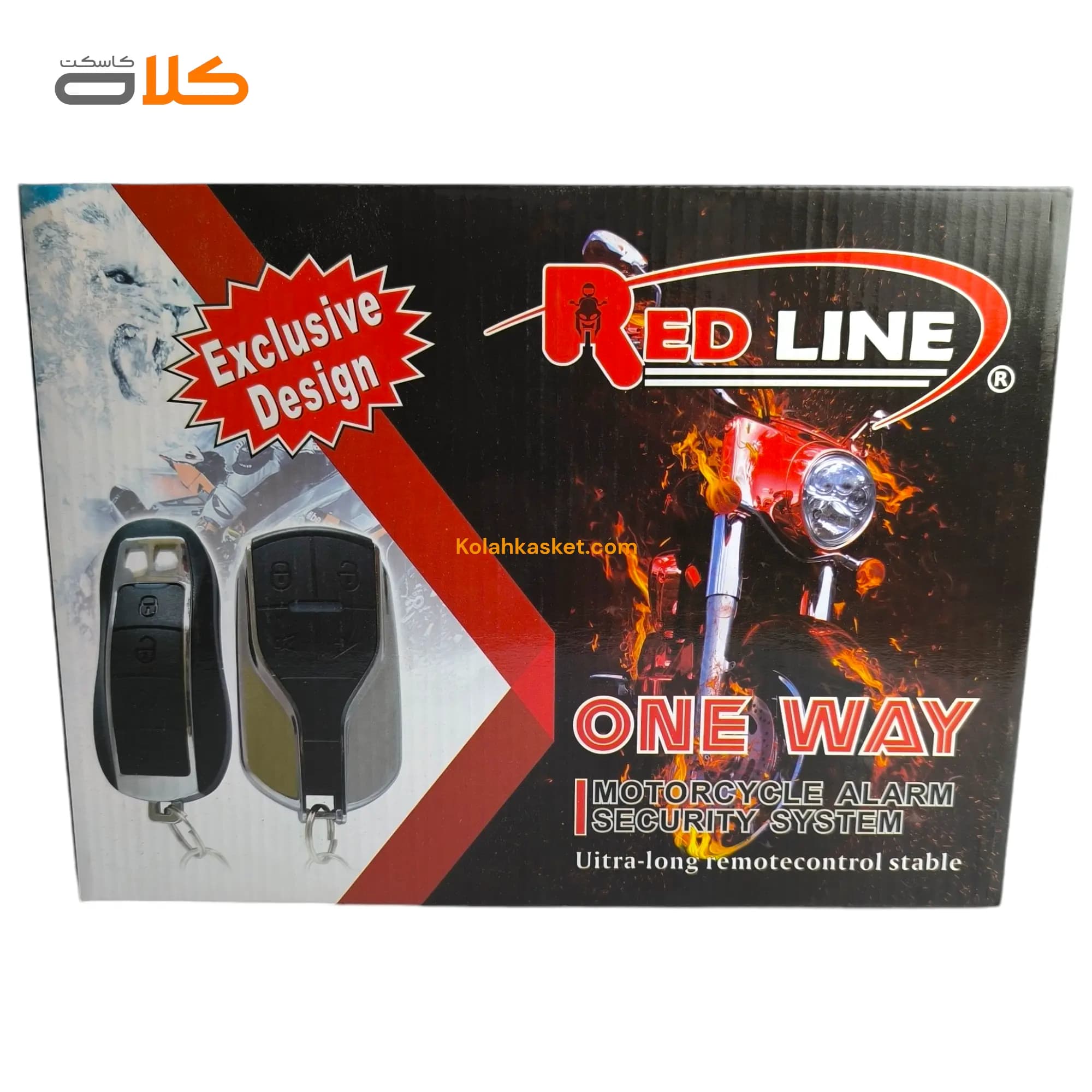 دزدگیر موتور سیکلت ردلاین مدل RE 735 — تصویر ۲