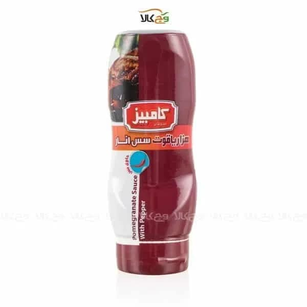 سس انار فلفلی غلیط وگان کامبیز – 400 گرم