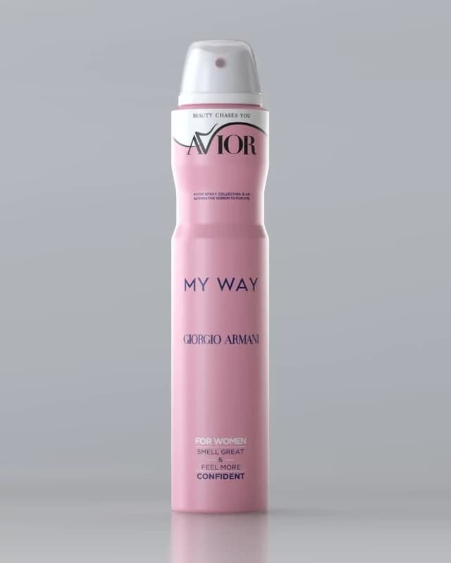 اسپری بدن زنانه تمیز مدل MY WAY