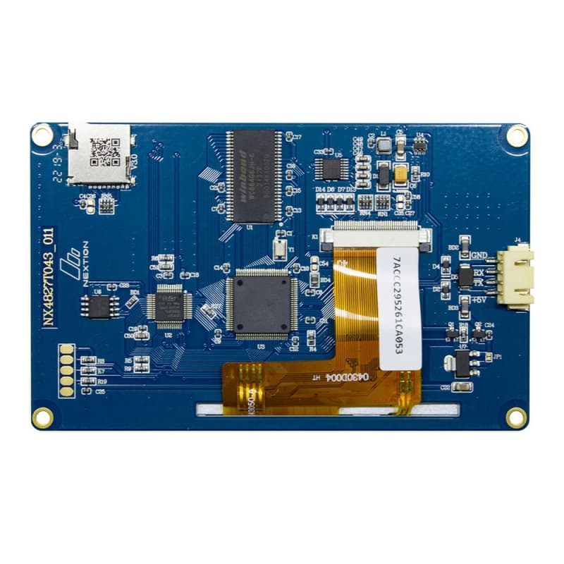 نمایشگر 4.3 اینچی فول کالر تاچ Nextion HMI — تصویر ۳