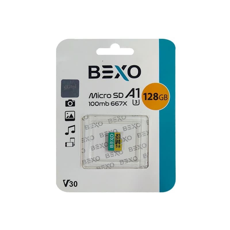 کارت حافظه میکرو BEXO Man 128GB 100MB 667X U3