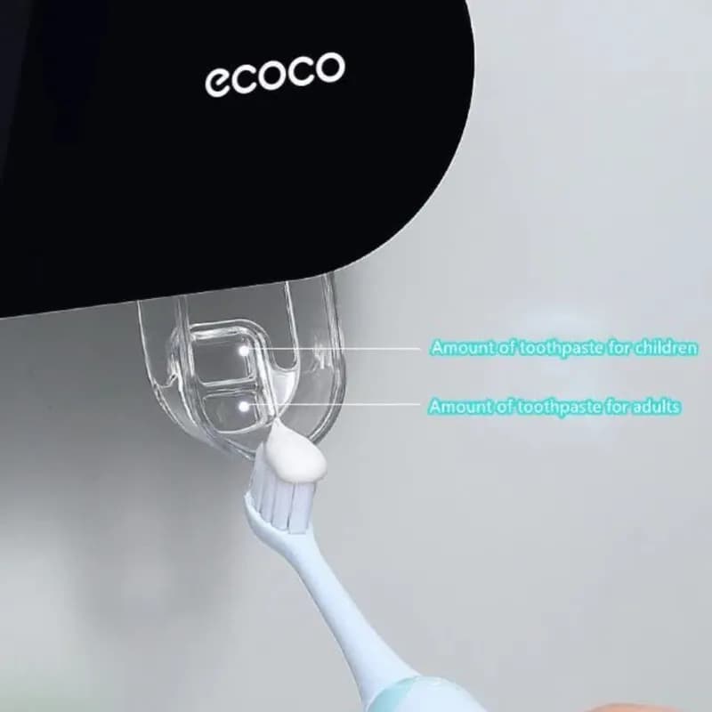 جا مسواکی ضدعفونی کننده هوشمند Ecoco مدل E2110 (مشکی) — تصویر ۴