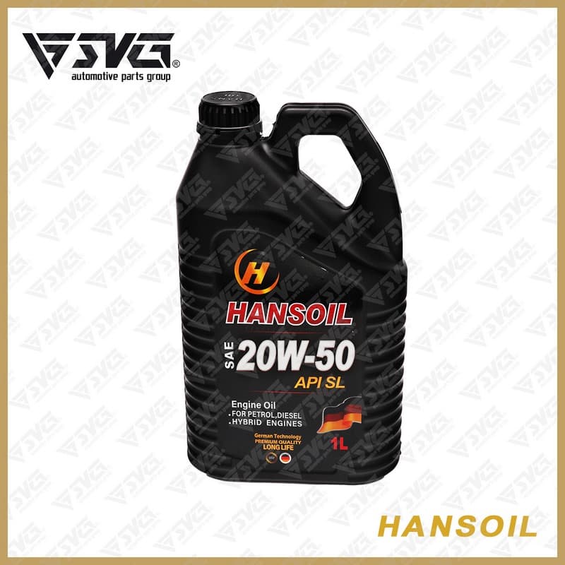روغن موتور هانس اویل SL 20W50 حجم 1 لیتری (HANSOIL)