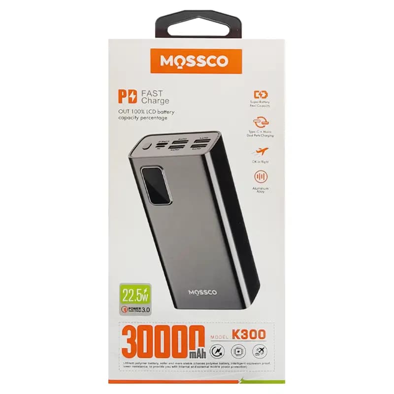پاوربانک MOSSCO K300 30000mAh