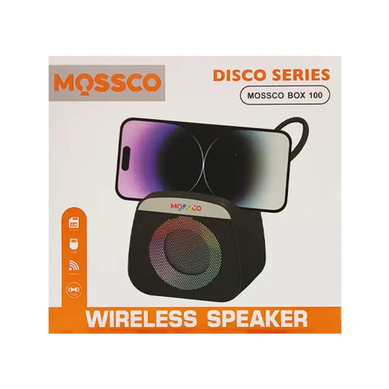 اسپیکر بلوتوثی MOSSCO BOX 100 3inch