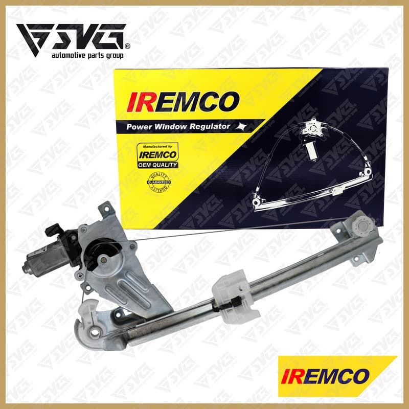 مجموعه کامل شیشه بالابر عقب چپ پژو 206 امکو (EMCO/IREMCO)