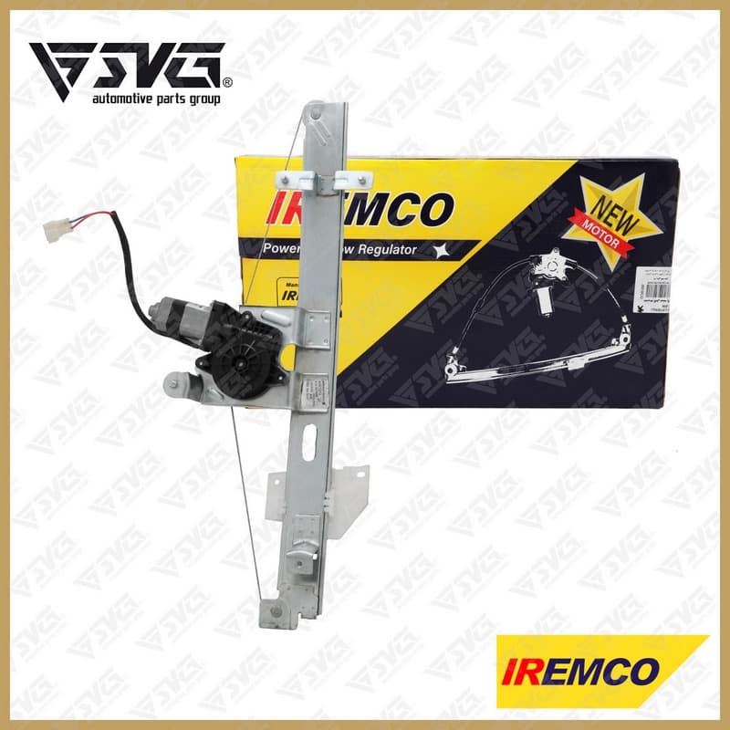 مجموعه کامل شیشه بالابر عقب راست تیبا طرح T امکو (EMCO/IREMCO)