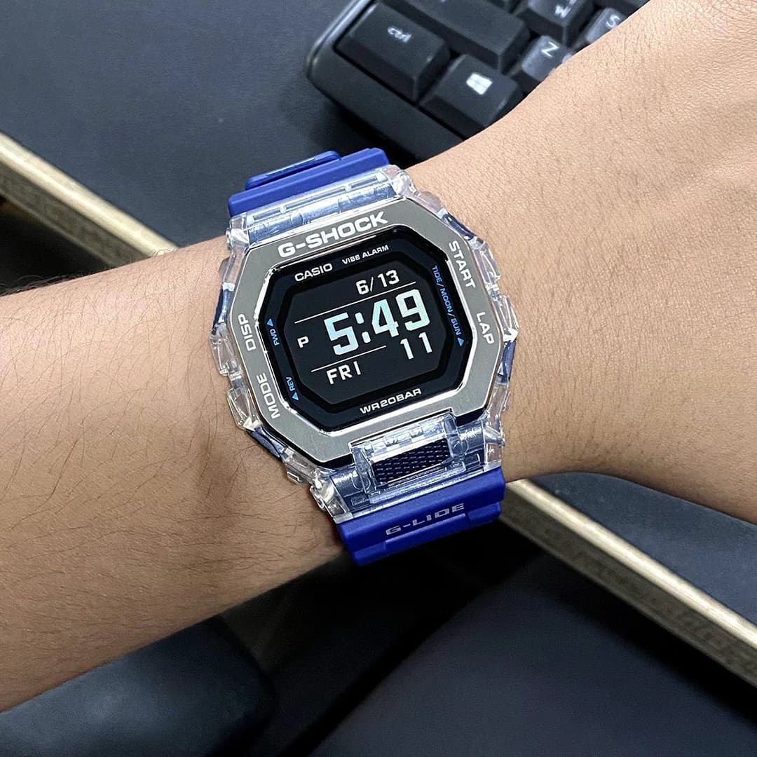 ساعت G-SHOCK مدل GBX-100S-2D — تصویر ۴