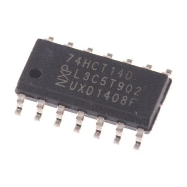 آی سی گیت 74HCT14D (SMD Narrow)