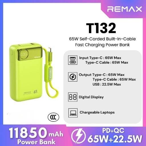 پاوربانک T132 REMAX اورجینال — تصویر ۴