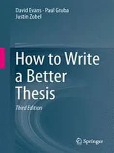 دانلود کتاب How to Write A Better Thesis
