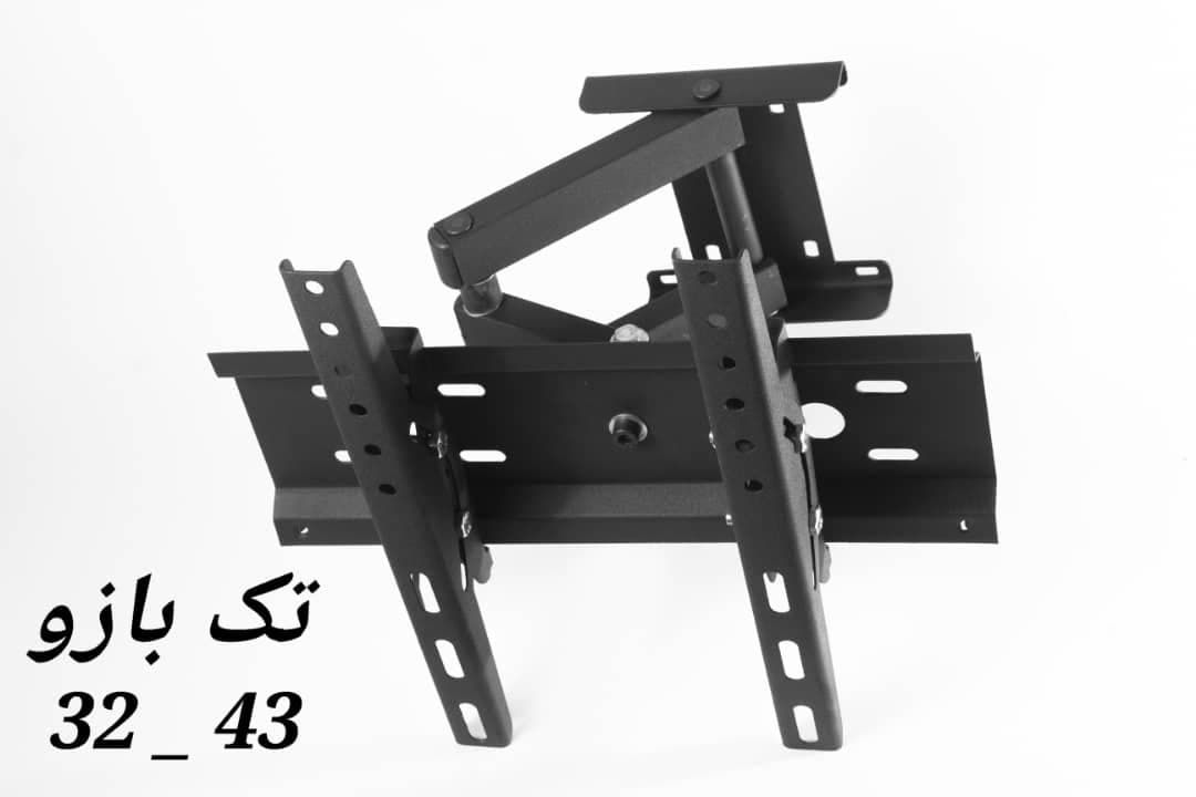 پایه دیواری تک بازو تلویزیون براکت ناندل 32 تا 43 اینچ