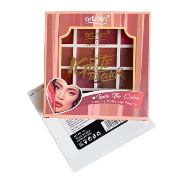 پالت رژ لب ۱۶ رنگ artskin — تصویر ۳