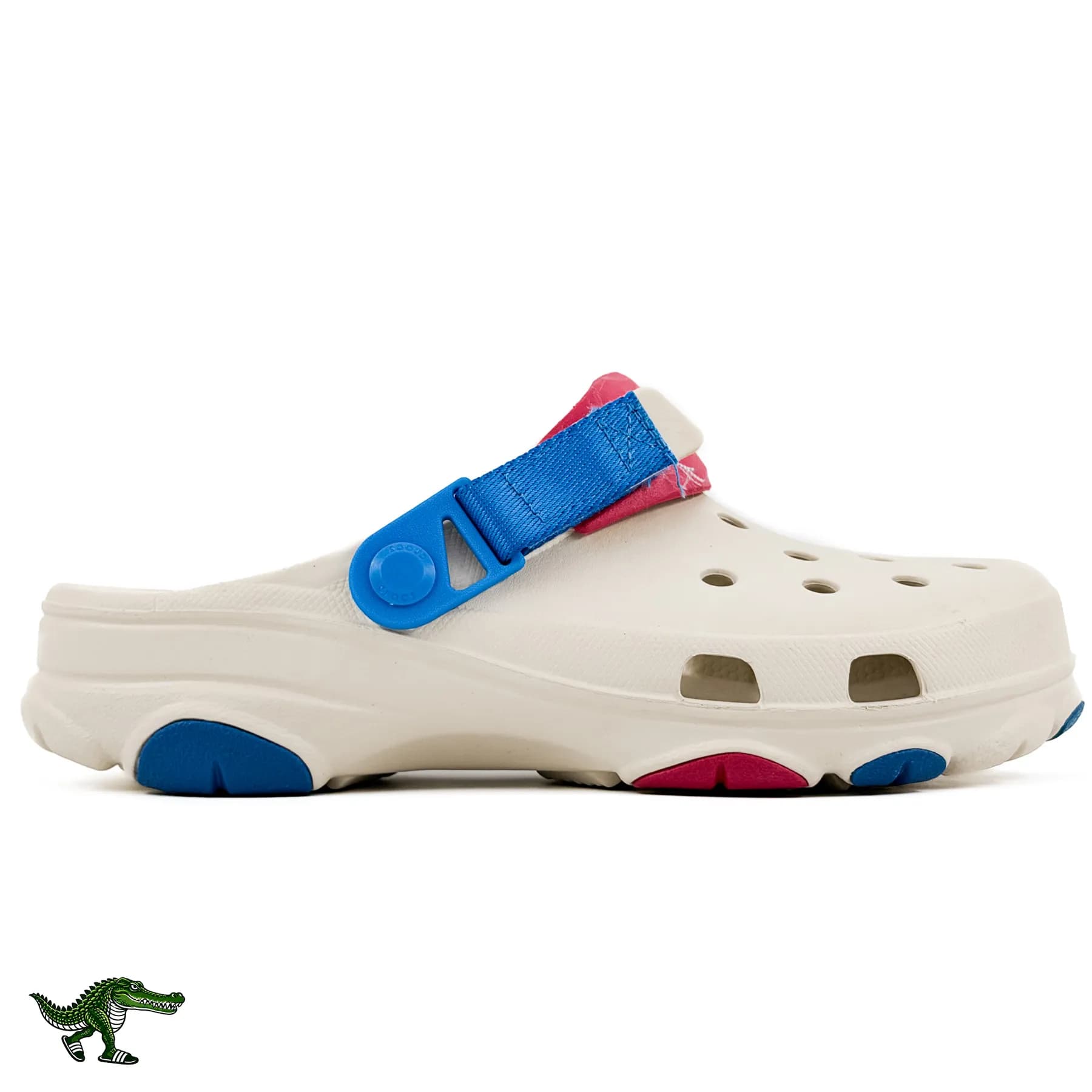 کراکس آل ترین سفید استخوانی قرمز آبی زنانه و مردانه | Crocs All Terrain