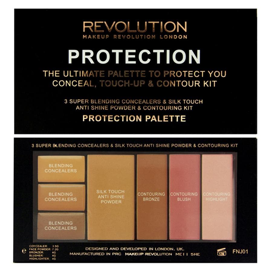 پالت آرایش صورت Protection Medium Dark رولوشن — تصویر ۲