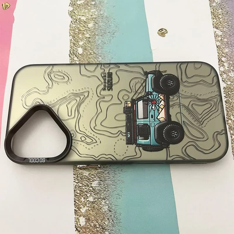 قاب گوشی iPhone 16 آیفون So Cool طرح جیپ کد 1147
