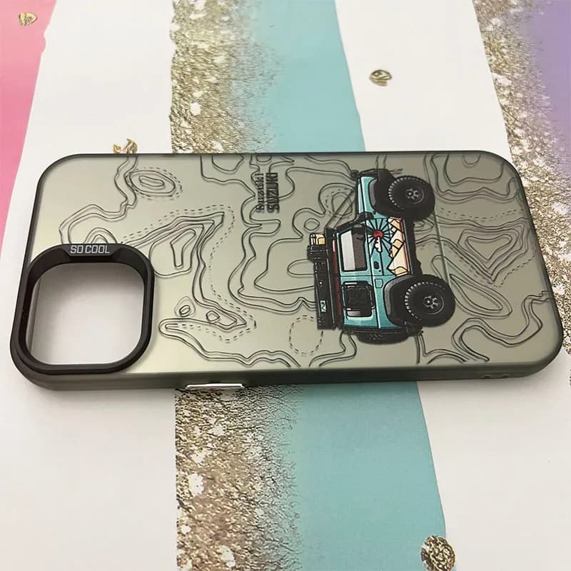 قاب گوشی iPhone 13 / iPhone 14 آیفون So Cool طرح جیپ کد 1147