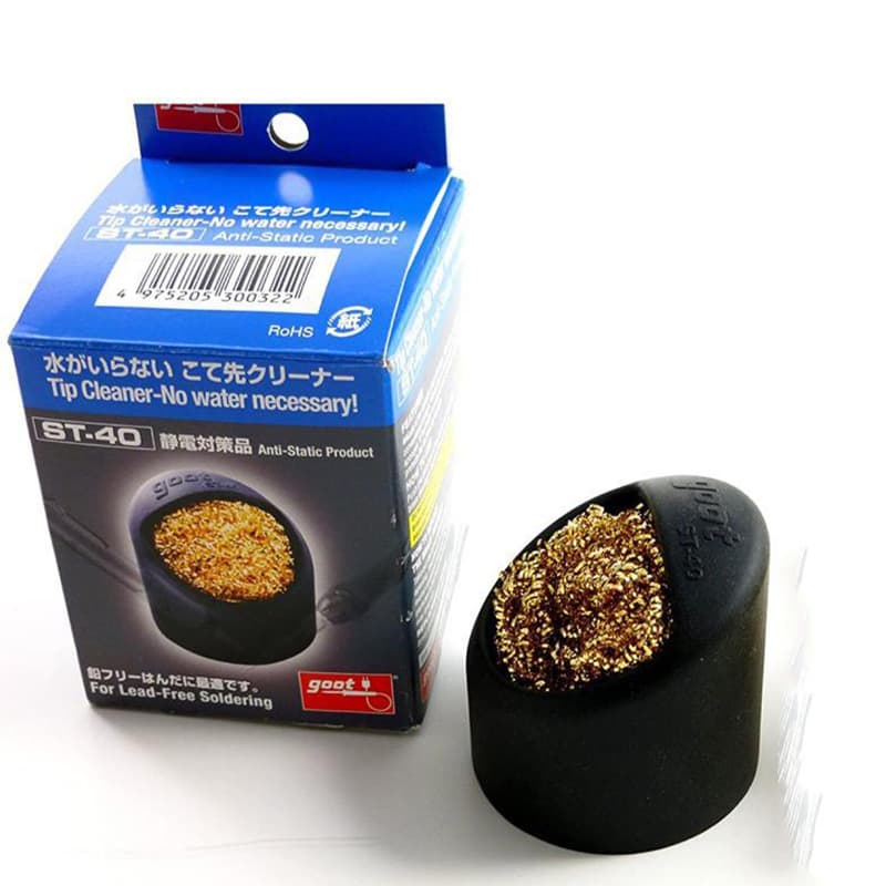 تمیز کننده سیمی نوک هویه گوت مدل GOOT ST-40 (اصل ژاپن) — تصویر ۲