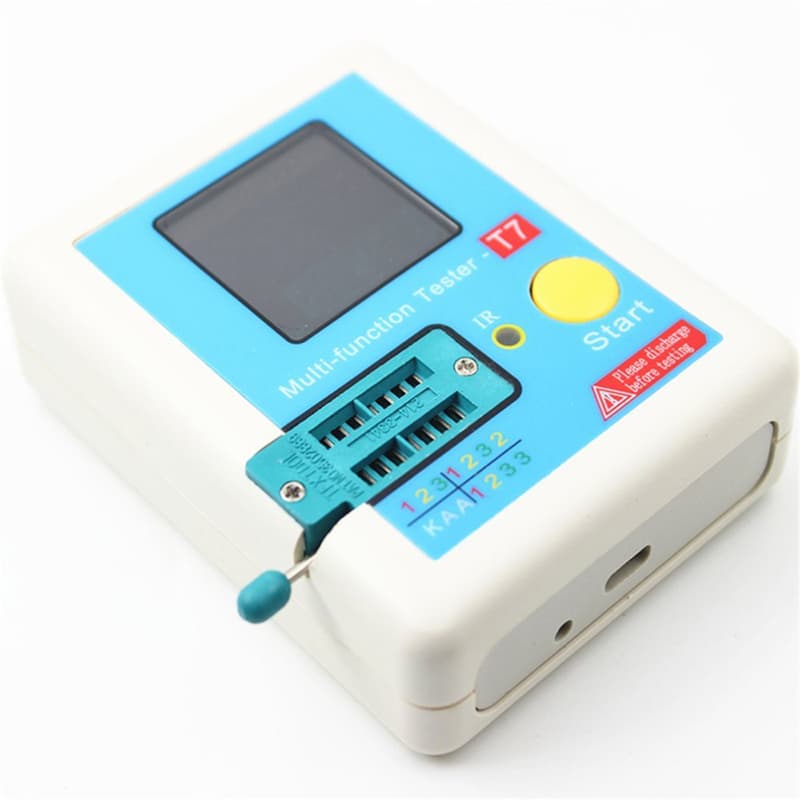 تستر قطعات الکترونیکی (+دیکودر IR ریموت) LCR-T7