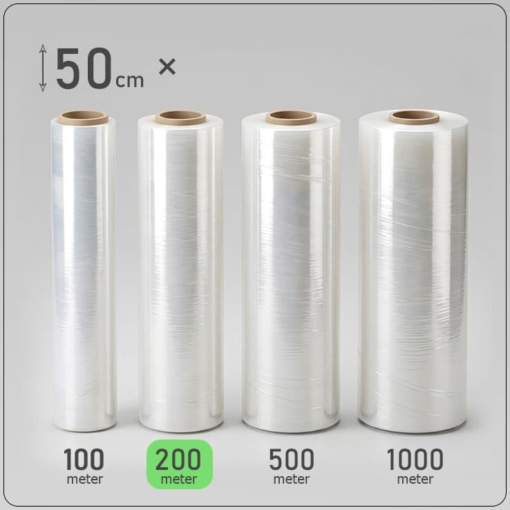 سلفون استرچ صنعتی | عرض 50 سانت طول 200 متر