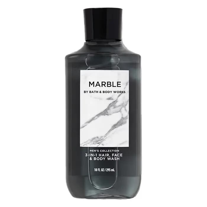 ژل شست و شو 3 در 1 بث اند بادی Marble