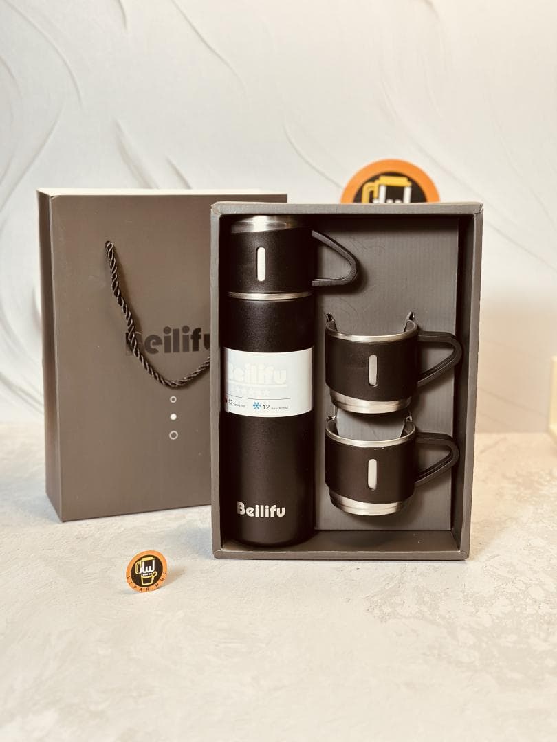 ست فلاسک 3 لیوان اورجینال BEILIFU (بلیفو) کد 7819 — تصویر ۶