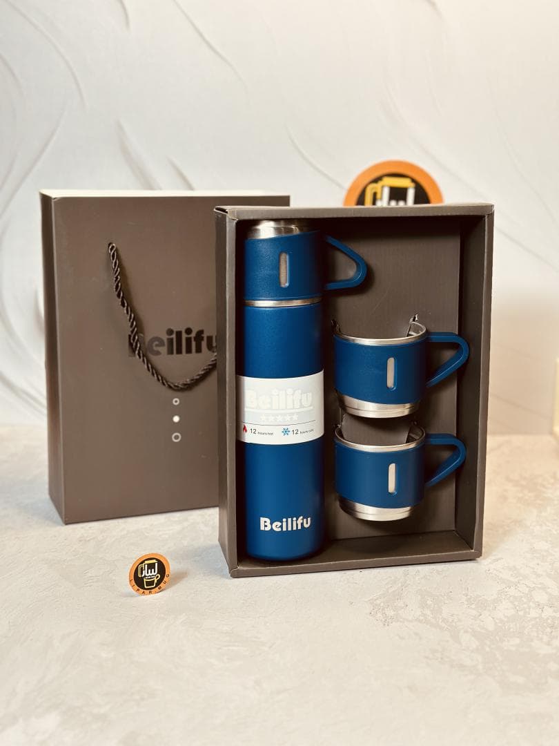ست فلاسک 3 لیوان اورجینال BEILIFU (بلیفو) کد 7819