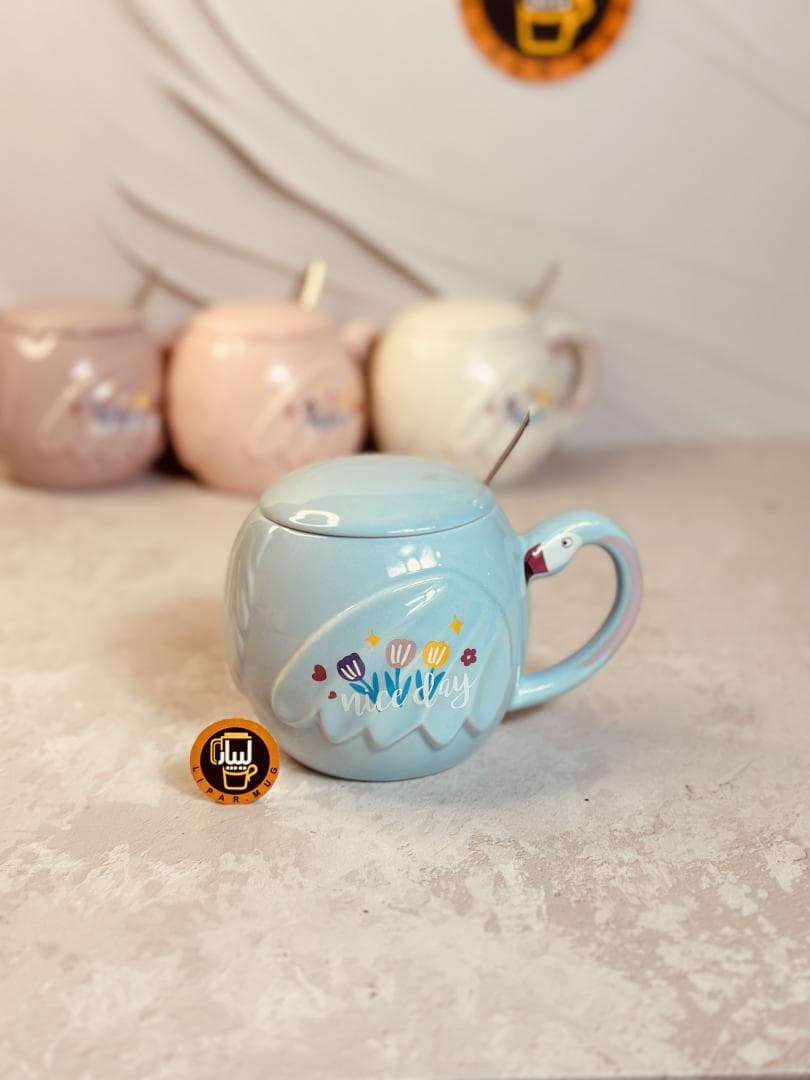 ماگ سرامیکی فلامینگو کد 1659 — تصویر ۳