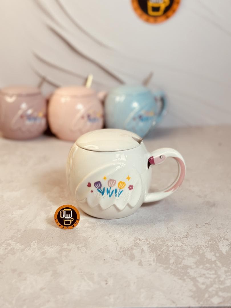 ماگ سرامیکی فلامینگو کد 1659 — تصویر ۲