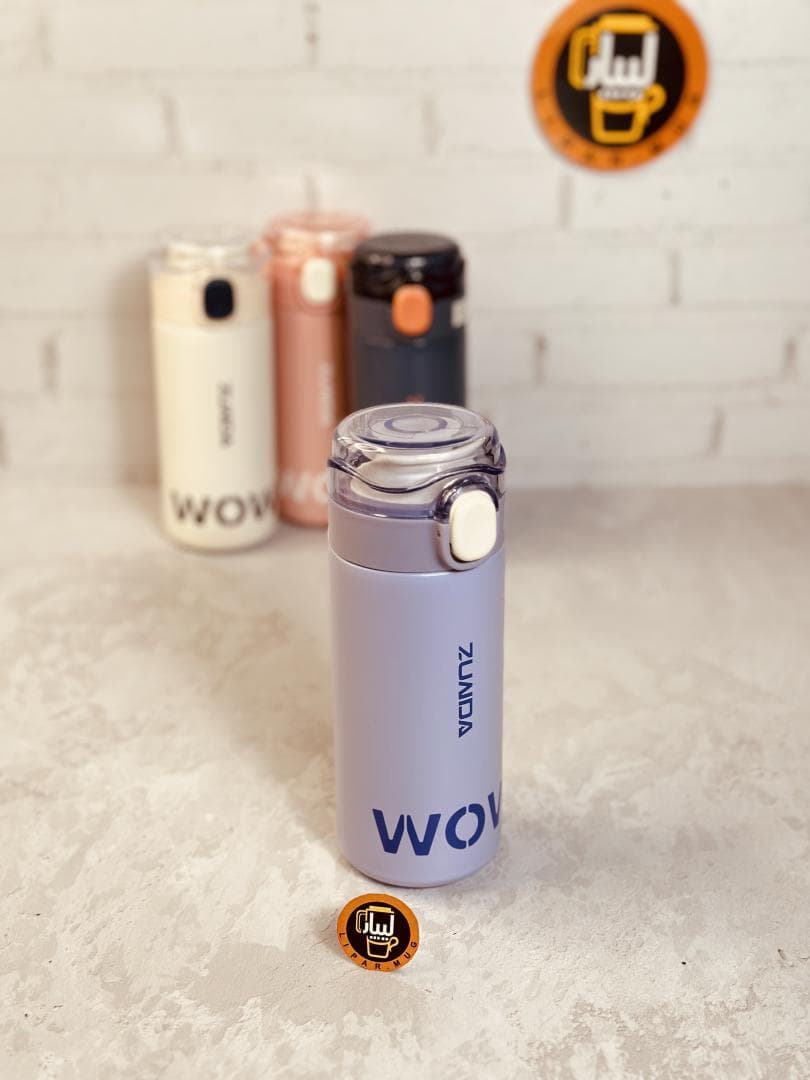 تراول ماگ قفل دار برند WOW كد 0192 — تصویر ۲