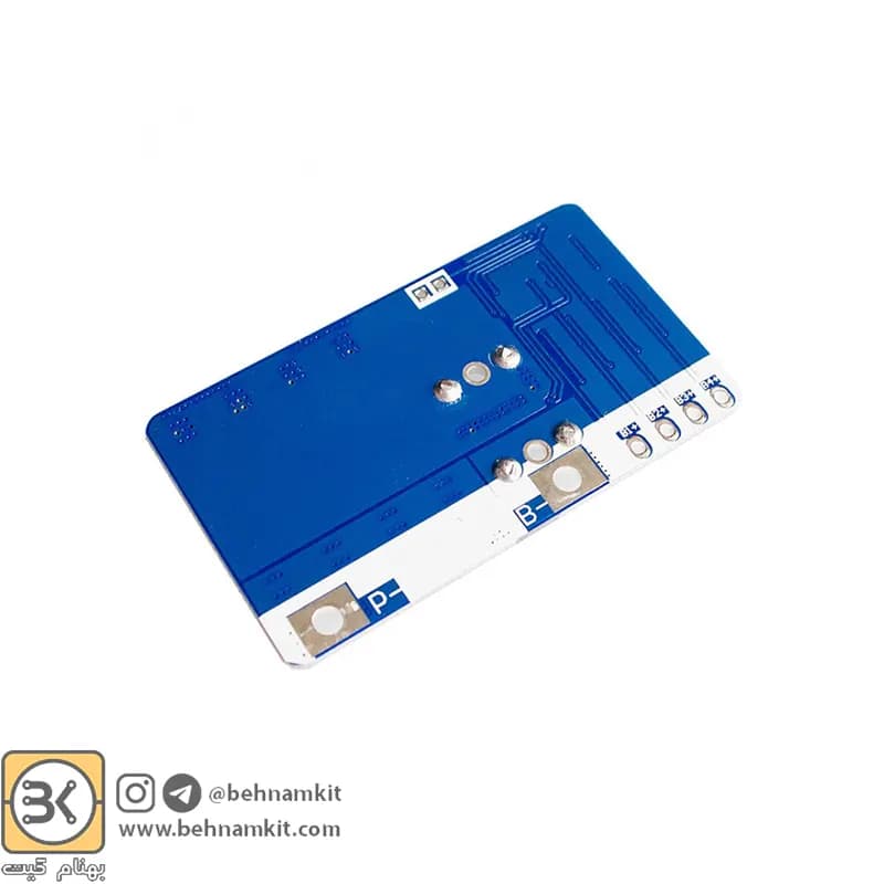 ماژول محافظ شارژ باتری لیتیومی 4 سل 20 آمپر wh-6034s34a20 — تصویر ۲