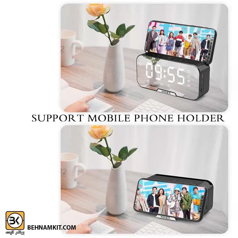 ساعت زنگ دار / اسپیکر / رادیو / G10 — تصویر ۲
