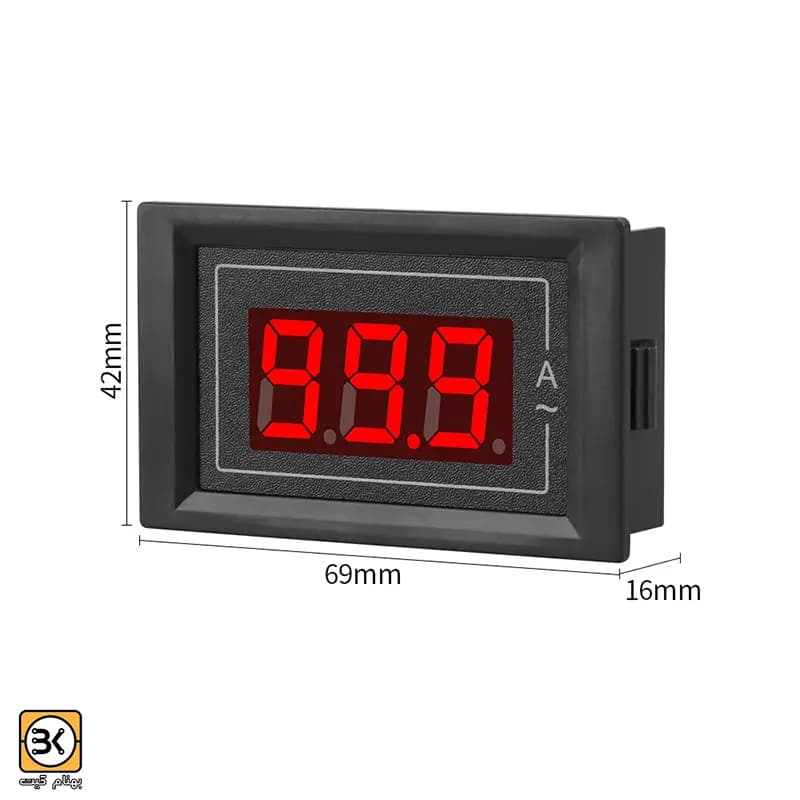 امپر متر دیجیتال / / 50 امپر AC با CT — تصویر ۶