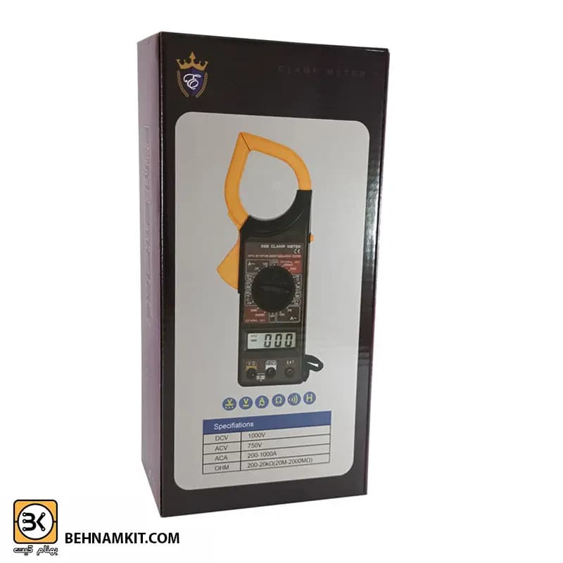 مولتی متر کلمپ دیجیتال DT-266 — تصویر ۴