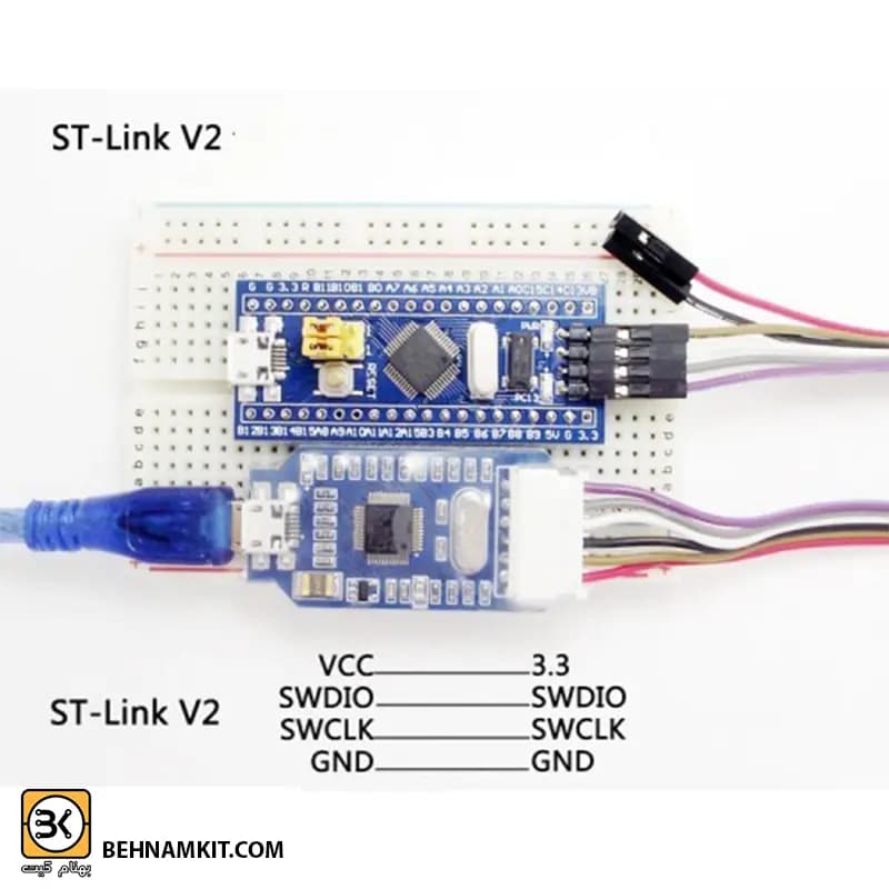 مینی هدر برد آرم headerboard Mini STM32 F103C8T6 — تصویر ۶