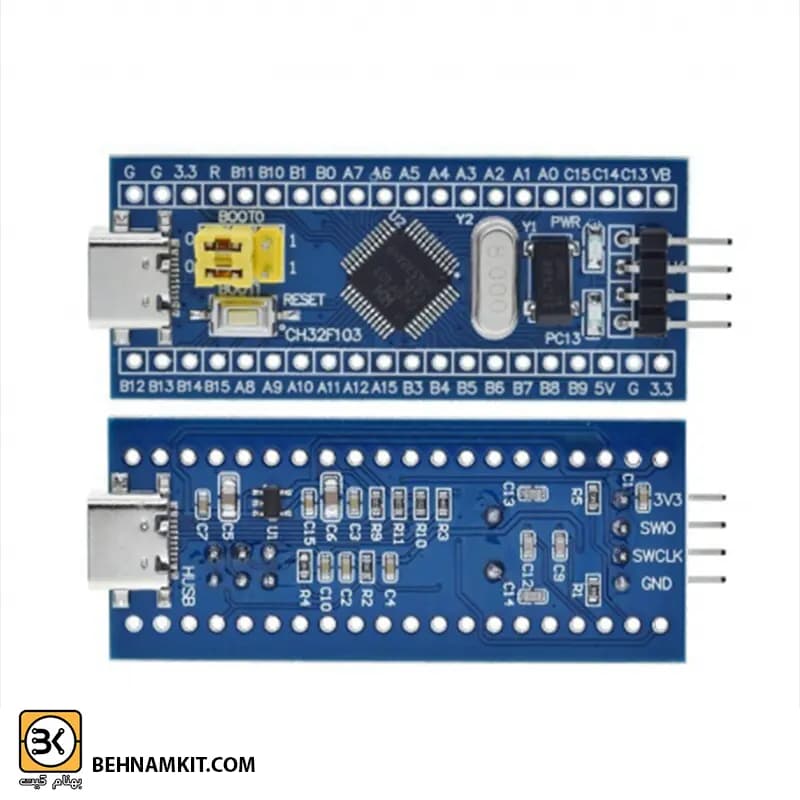 مینی هدر برد آرم headerboard Mini STM32 F103C8T6 — تصویر ۴