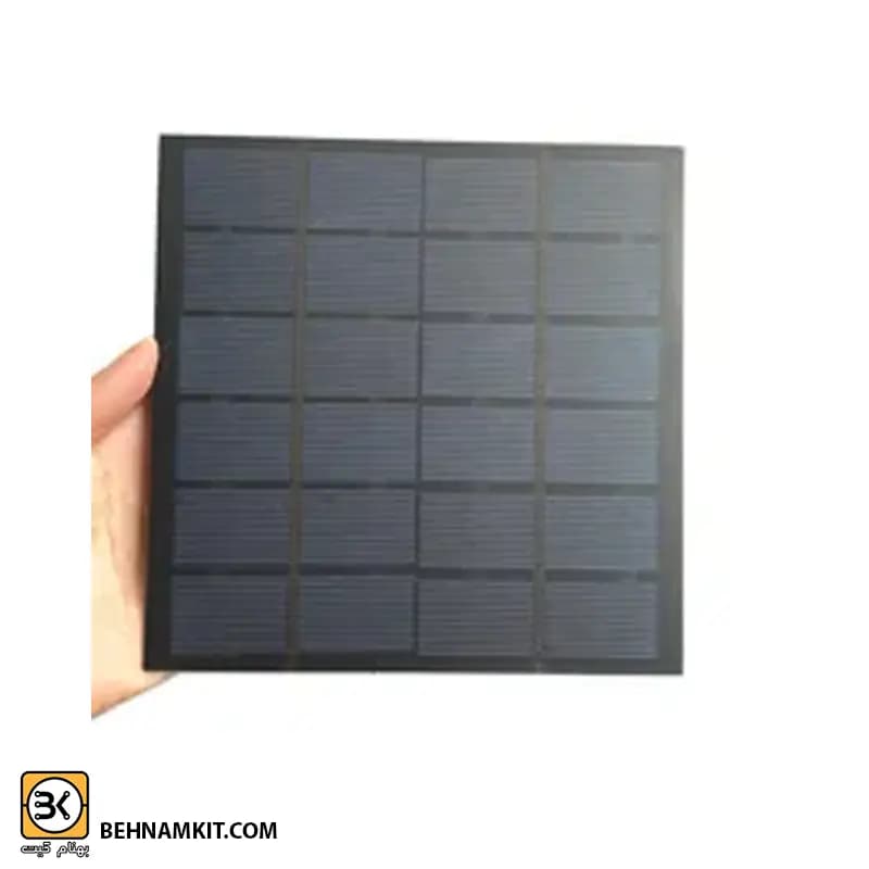 سولار / سلول خورشیدی Solar (110*110 Cm) 6V 200mA 1.2W — تصویر ۲