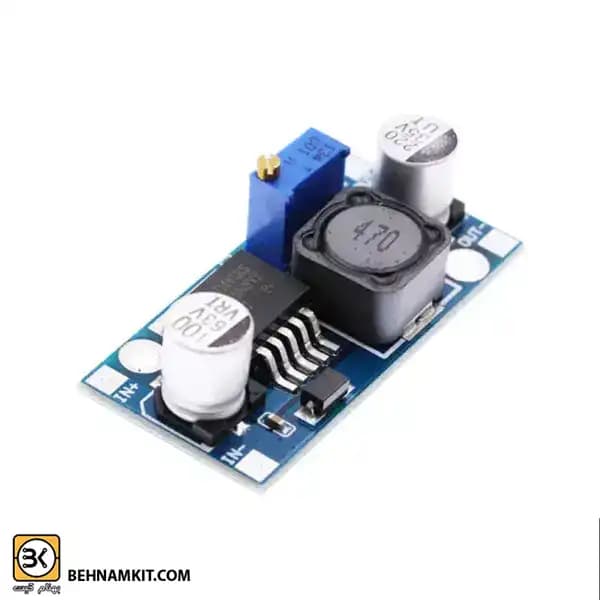 ماژول کاهنده LM2596HVS با رنج 1.5 تا 40 ولت و جریان 3 آمپر