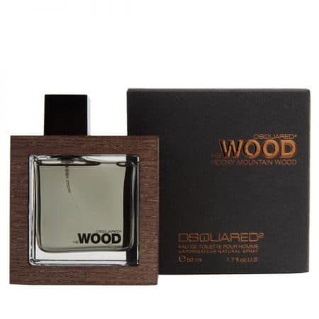 عطر ادکلن مردانه دیسکوارد مدل هی وود راکی مانتین وود He Wood Rocky Mountain Wood حجم ۱۰۰ میلی لیتر | Dsquared He Wood Rocky Mountain Wood Eau De Toilette For Men 100 ml — تصویر ۲